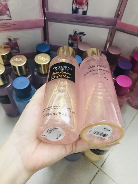 [HCM Sỉ] Xịt Thơm Toàn Thân Victoria Secret có nhũ SHIMMER