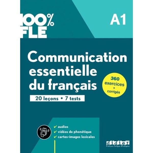Sách học giao tiếp tiếng Pháp: Communication essentielle du français A1 (trình độ A1)