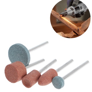 Bộ 5 đá mài đánh bóng dành cho máy mài khoan cầm tay mini trục 3mm