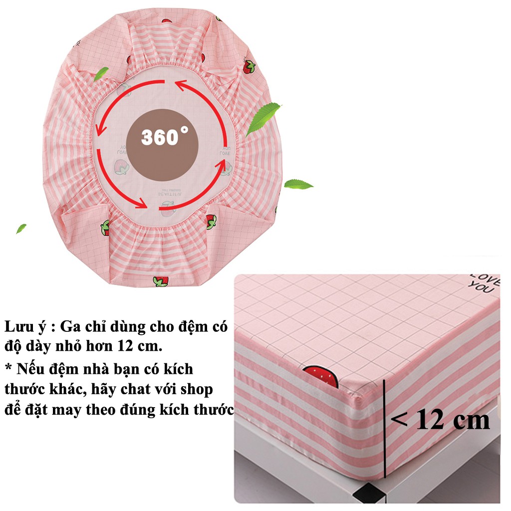 Ga chống thấm cotton MiniChic, ga chống thấm cao cấp cho bé, không sột soạt, thấm mồ hôi ( chat để xem thêm mẫu )