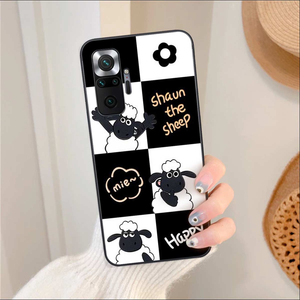 Ốp lưng điện thoại Xiaomi Redmi Note 10 / Note 10 Pro astronaut, bear leopart, sheep, vỏ ốp rẻ bền đẹp
