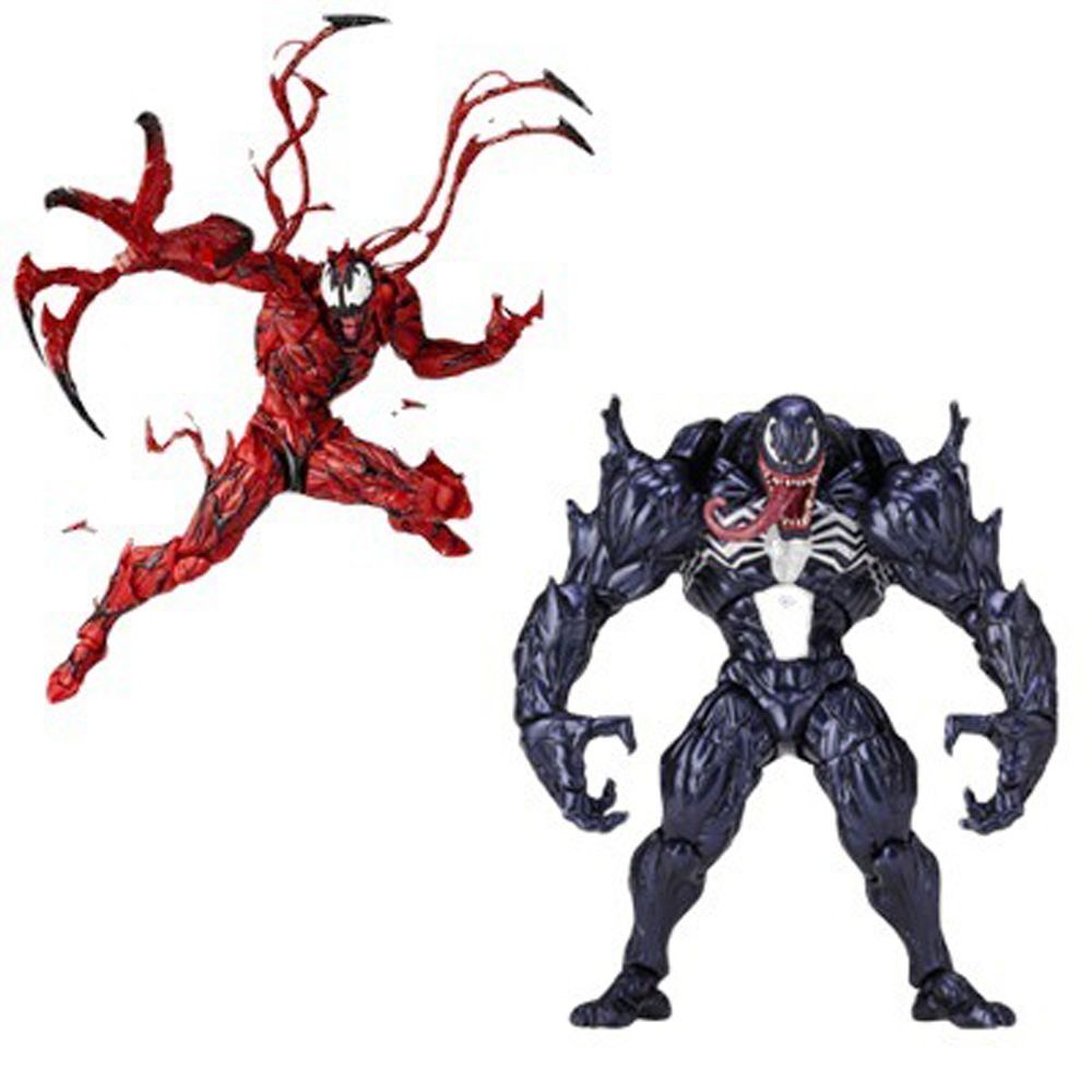 Mô hình đồ chơi nhân vật Venom trong phim Revoltech có khớp cử động bằng PVC mẫu mã số 008