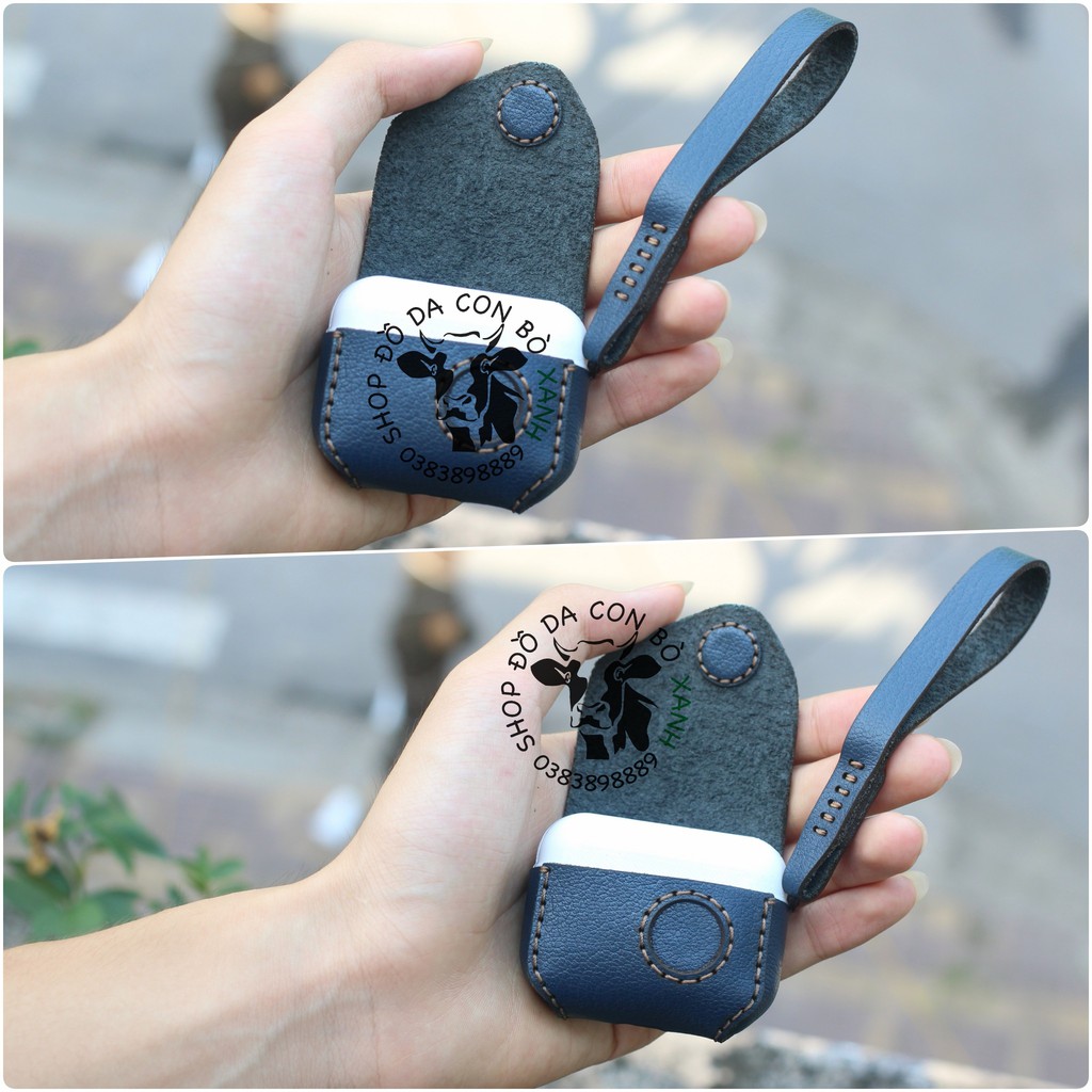 Bao da Airpods Pro, Airpod Pro 1, Pro 2 handmade da thật