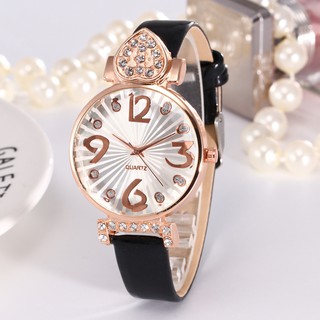 Đồng hồ quartz dây đeo da cho nữ