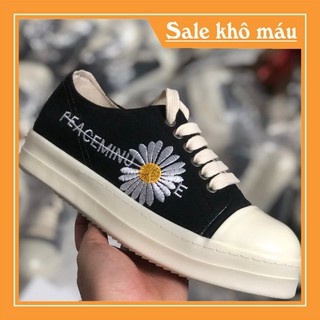 [ Full Box + Bill ] Giày Sneaker Rick Cổ Thấp Hoa Cúc Đế Thơm Vani Full Size Cho Nam Và Nữ Siêu Rẻ