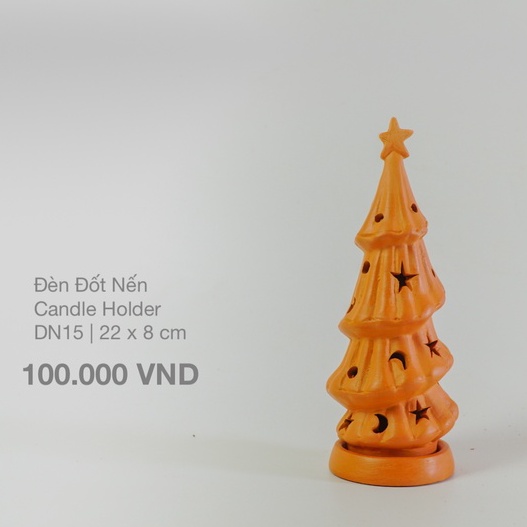 Đèn Đốt Nến - Cây Thông Noel - DN15
