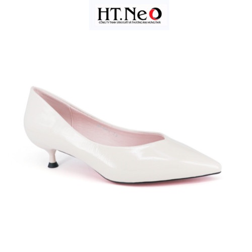 Giày cao gót mũi nhọn HT.NEO Thiết kế da bóng, đế cao 2cm, đường nét tinh tế CS231