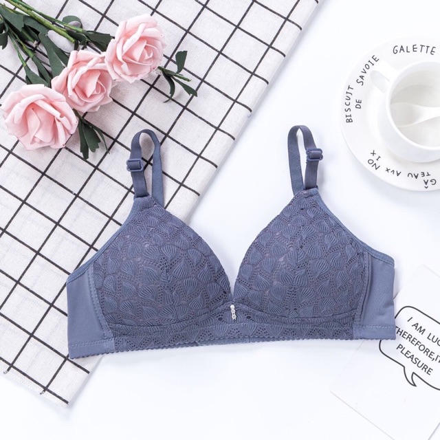 Áo Lót Đính Đá Vân Lá Không Gọng Đệm Mỏng Cực Xinh 3399 | BigBuy360 - bigbuy360.vn