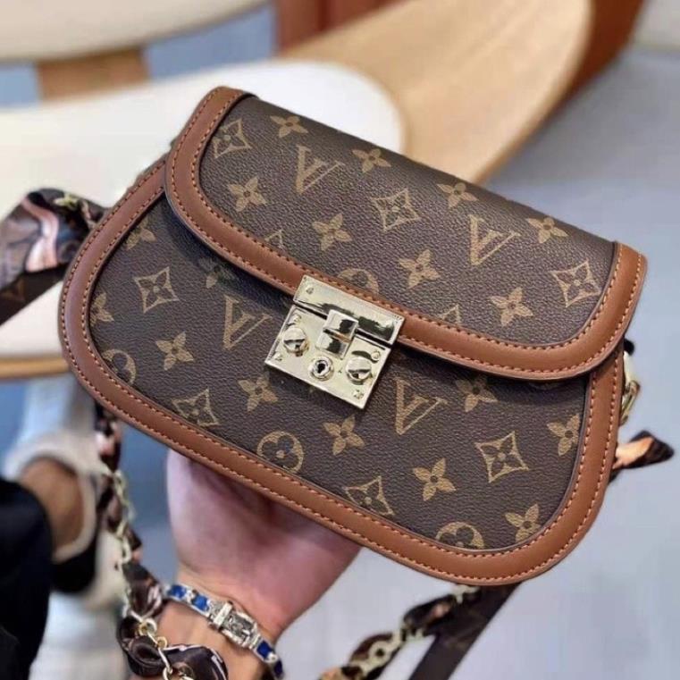 Túi Xách Nữ LV Da Mềm Quai Lụa Cao Cấp -A&ESHOP 768047