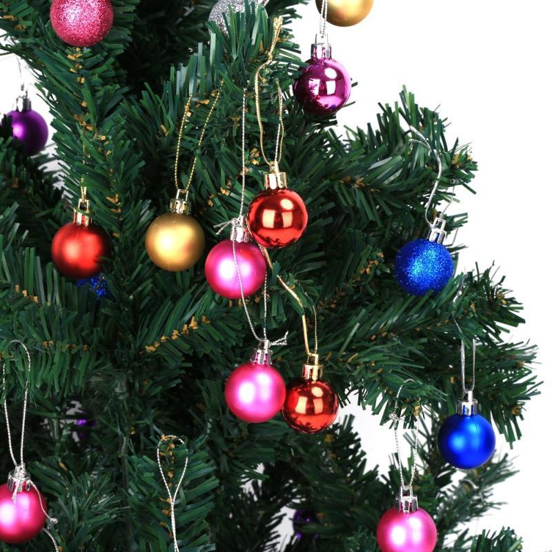 Quả Châu Trang Trí Cây Thông Noel Kích Thước 4cm / 6cm / 8cm