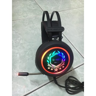 Tai nghe G-Net H99 và các loại tai nghe cổng usb 7.1 đèn led đẹp thanh lý phòng net âm thanh hay