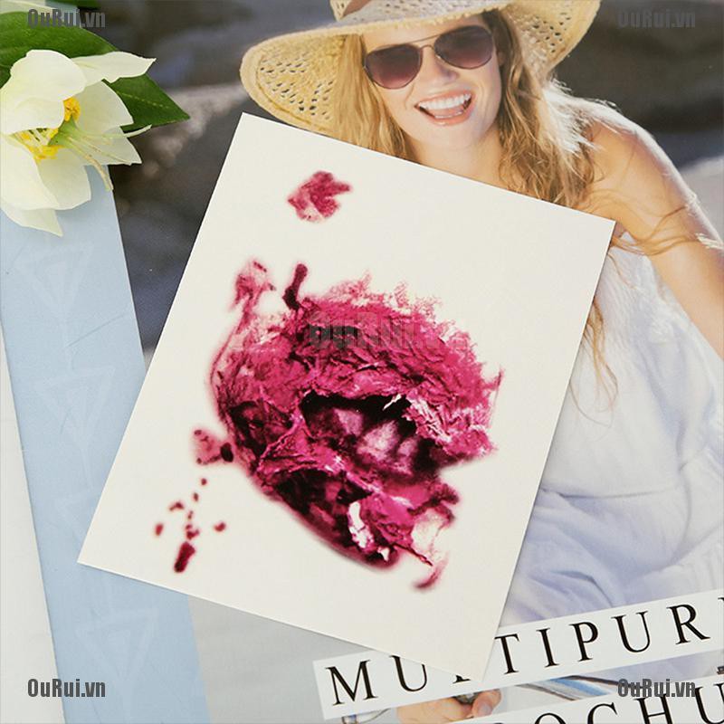 {FCC}Hình Xăm Dán Vết Thương Giả Hóa Trang Halloween{OuRui.vn}