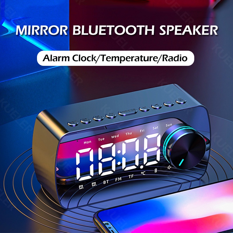 Loa Bluetooth P2 Có Đèn LED Hiển Thị Nhiệt Độ Và Phụ Kiện
