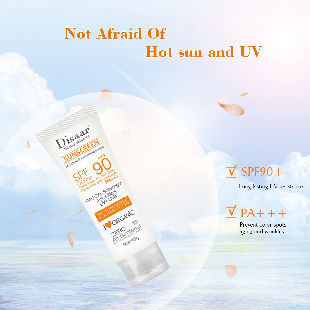 Kem chống nắng body SPF 50/SPF 90 Bảo Vệ Da Mặt Và Cơ Thể Chống Lão Hóa