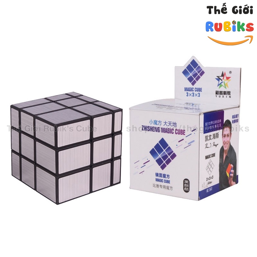 Rubik Gương Yuxin Black Kylin Mirror 3x3 Cube Biến Thể Rubic