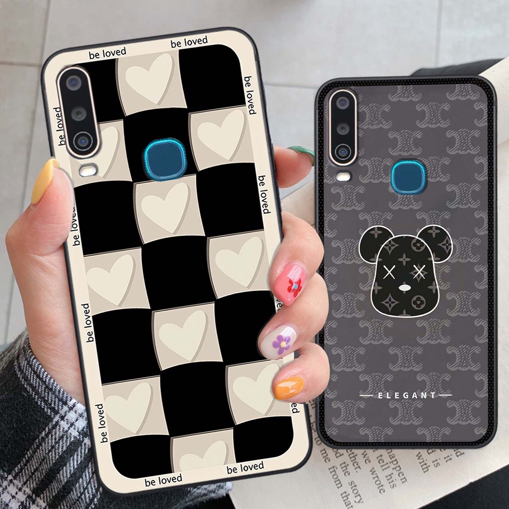 Ốp Vivo U10 / Y12 / Y15 / Y17 trái tim, thời trang, thể thao, ốp viền dẻo đẹp