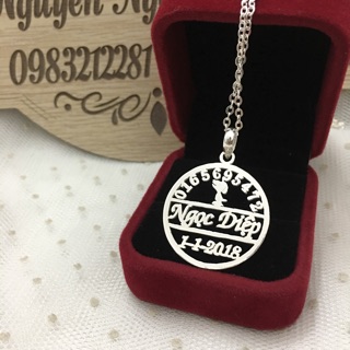 Dây Bạc Con Giáp Cho Bé