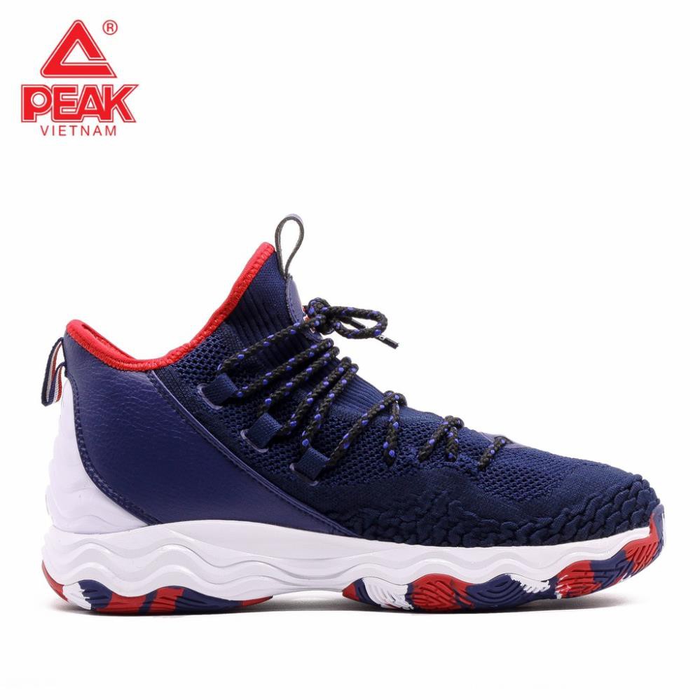 Giày bóng rổ PEAK Dwight Howard 4 E84013A – Xanh Navy mới NEW new . :