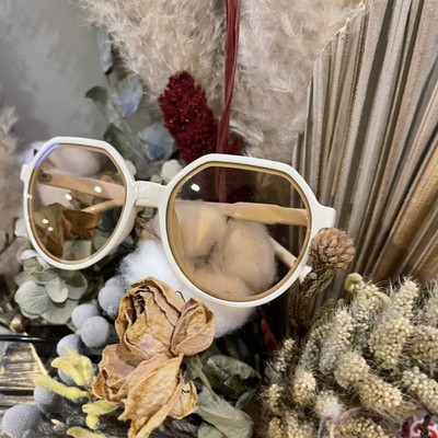 Kính Mát Thời Trang Gọng Lớn Phong Cách Retro Cho Nữ