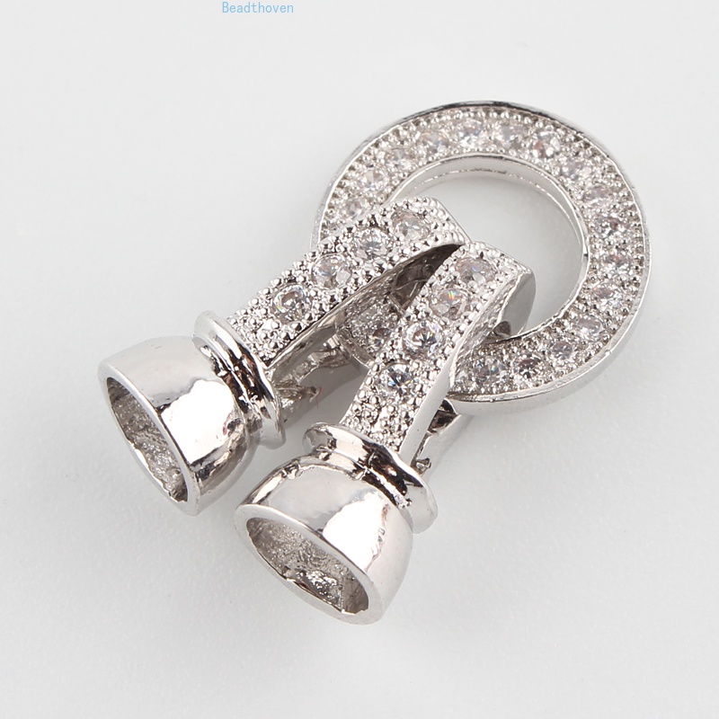 1-2 Móc Cài Bằng Đồng Thau 27x11x7mm: 1mm & 4mm