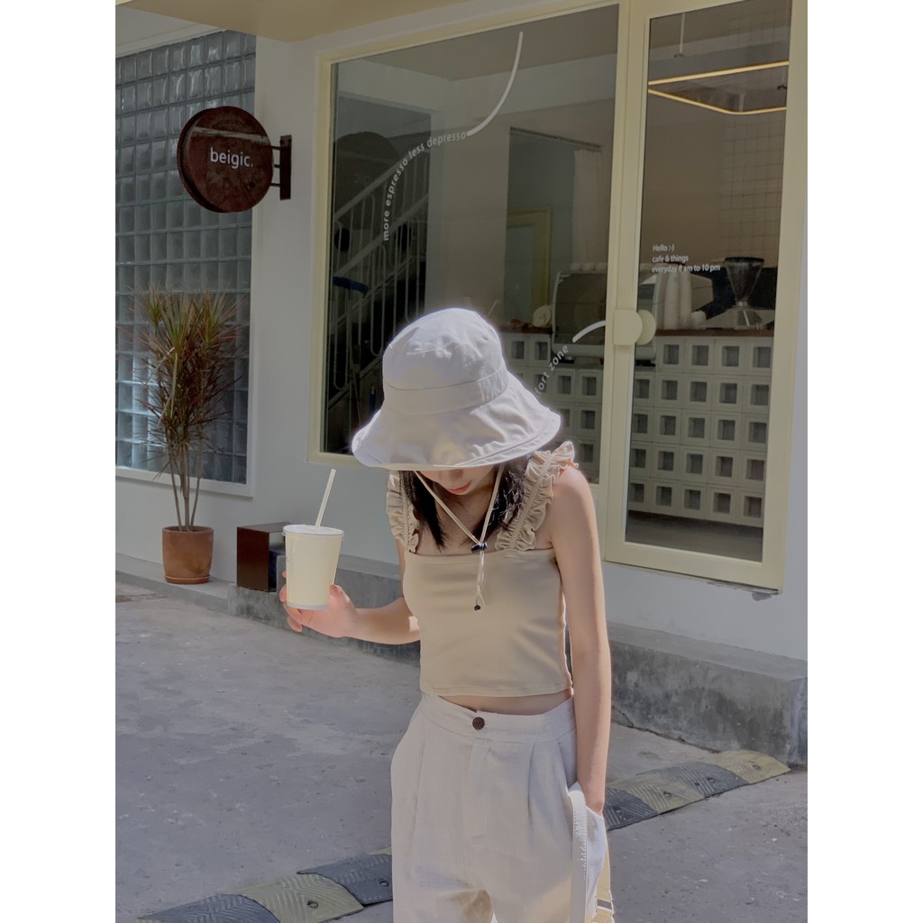 Quần culottes linen cạp cúc TKQ35 Lollie.studio