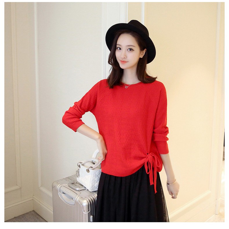 Áo len nữ dài tay mẫu mới 2022 vải mịn đẹp