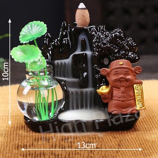 Thác Khói Trầm Hương-TẶNG KÈM 20 NỤ TRẦM Tự Nhiên khách chọn mẫu