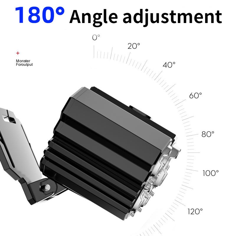 Đèn LED Đội Đầu Siêu Sáng Chống Thấm Nước Có Thể Sạc Lại Bằng Cổng USB Tiện Dụng