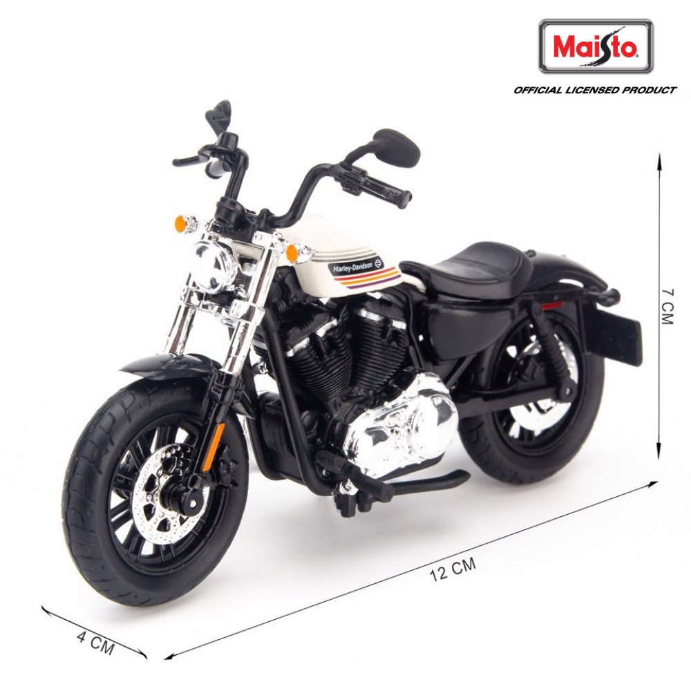 Mô hình xe moto Harley-Davidson Iron 883, Forty-Eight, Night Rod 1:18 Maisto