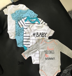 Bodysuit bé trai bé gái.