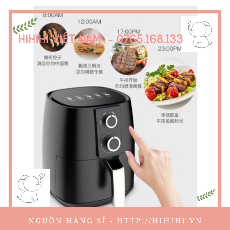 NỒI CHIÊN KHÔNG DẦU CAMEL 6 LÍT. LOẠI 1