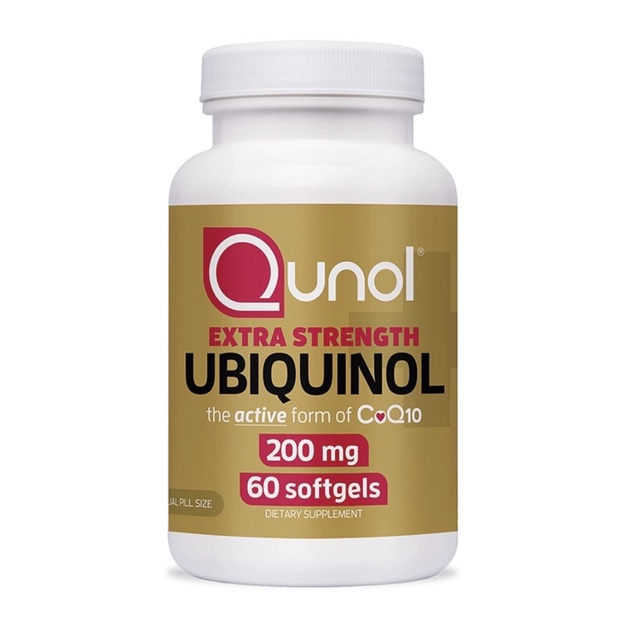 Viên uống bổ tim,hỗ trợ vận động nhanh, tăng cường sk Qunol Ubiquinol CoQ10 200mg 60 viên USA