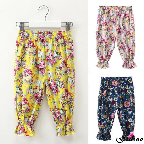 Quần legging vải cotton mềm mại dễ thương cho bé gái