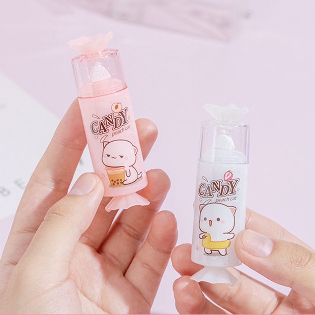 Bút Xóa Kéo Tạo Hình Kẹo Dễ Thương 5mm * 4m
