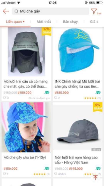 Xả kho - Mũ che gáy cho bé hàng xuất