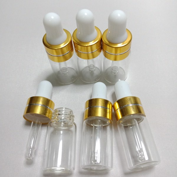 Hũ chiết thủy tinh chiết kem mỹ phẩm và lọ chiết serum nắp bóp thủy tinh 5ml 10ml 20ml