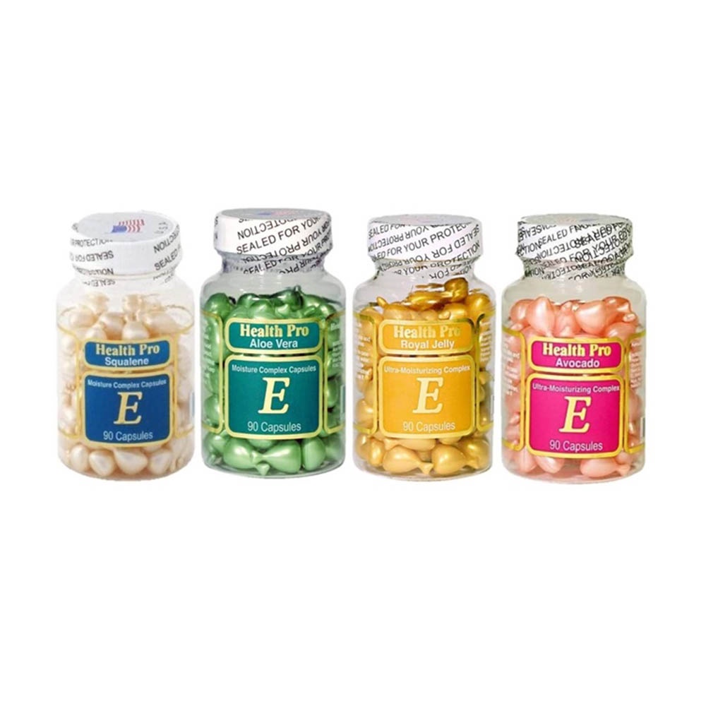 Vitamin E Dạng Viên Thoa Mặt Health Pro 90 Viên Của Mỹ