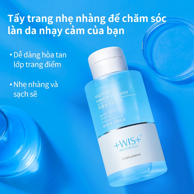 Nước tẩy trang WIS làm sạch sâu đa dụng 3 trong 1