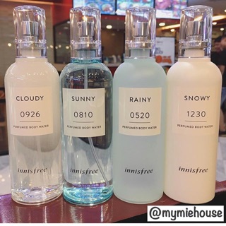 PERFUMED BODY WATER - BODY MIST INNISFREE ( NƯỚC HOA CƠ THỂ )