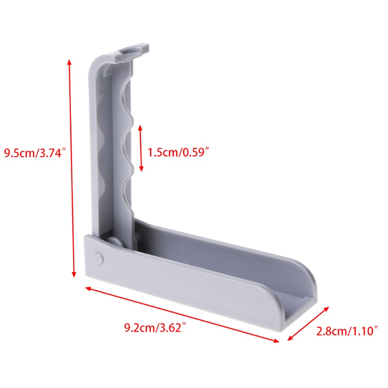 Giá Treo Cà Vạt / Quần Áo Tự Dính Có Thể Gập Lại