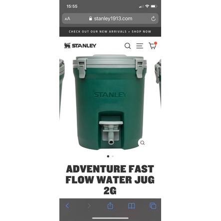 Thùng Nước Đá Giữ Nhiệt Stanley Adventure Fast Flow Water Jug 2G