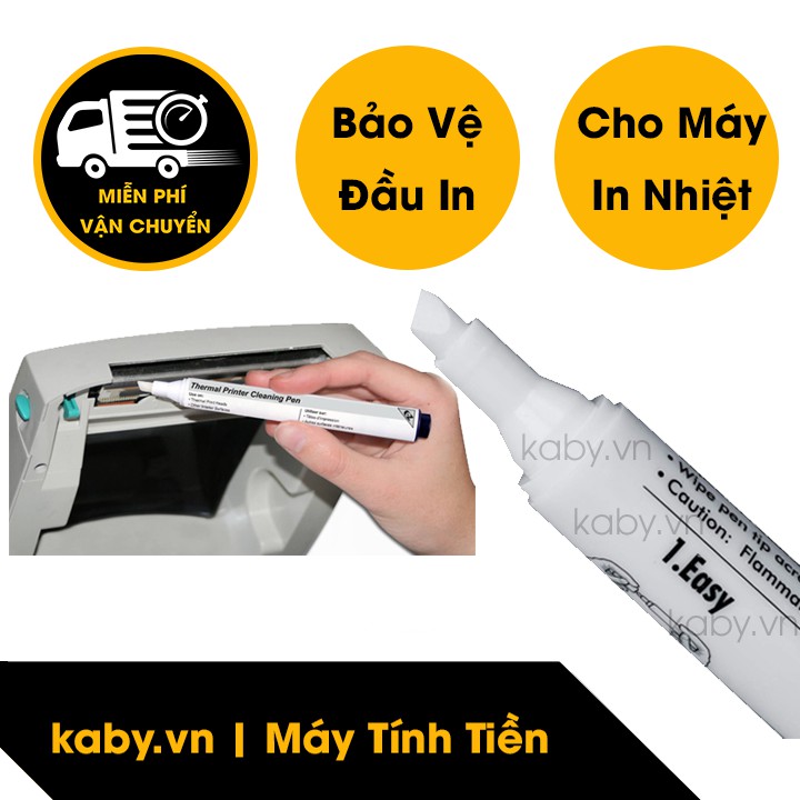 Bút Vệ Sinh Máy In Nhiệt Giúp Bảo Vệ Đầu In Máy In Bill, Máy In Mã Vạch