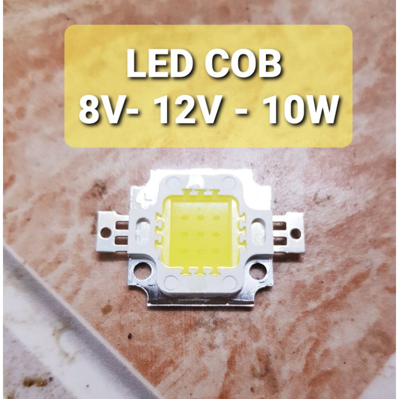 COMBO 10 CHIP LED SIÊU SÁNG 10W  8-12V