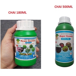Phân dơi dạng nước hyper growth 180ml/500ml kích rễ - bun đọt - lớn trái