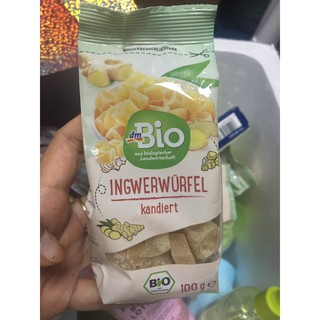 MỨT GỪNG 100G HÀNG ĐỨC DẠNG VIÊN BIO