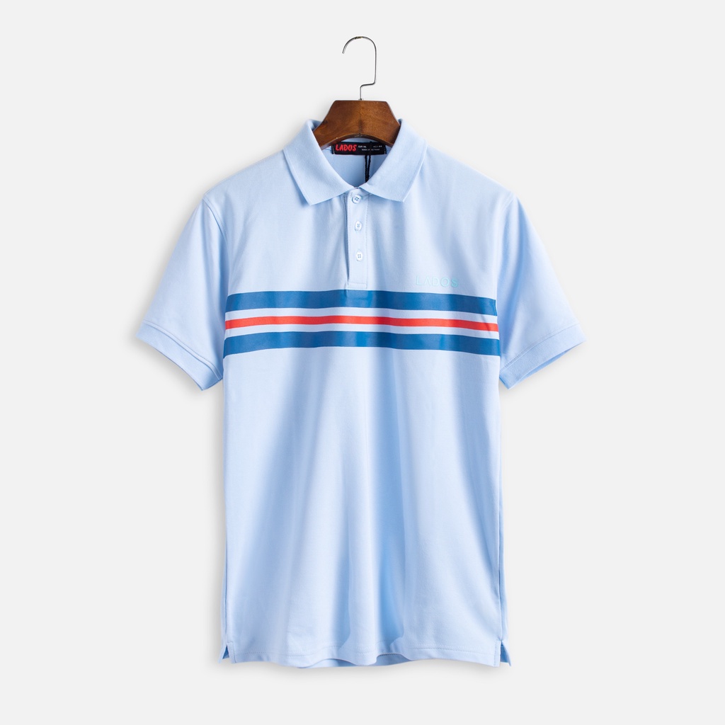 Áo thun polo nam LADOS-9063, vải cá sấu cotton co giãn tốt, mịn mát | BigBuy360 - bigbuy360.vn