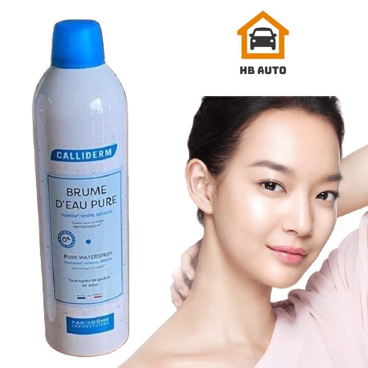 {Nhập Khẩu Từ Pháp} Xịt Khoáng Giữ Ẩm Dưỡng Da CALLIDERM Brume D'eau Pure400ml chiết xuất từ nước khoáng tinh khiết nhất