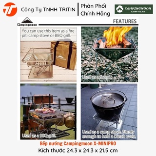 Bếp Nướng CAMPINGMOON X-MINIPRO | TRITINCO