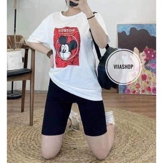Quần Legging Đùi Rainbow Chất Đẹp Loại 1, Legging Thái Mềm