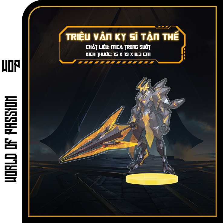 Mô Hình Nhân Vật Triệu Vân Kỵ Sĩ Tận Thế Trong Game Liên Quân Mobile